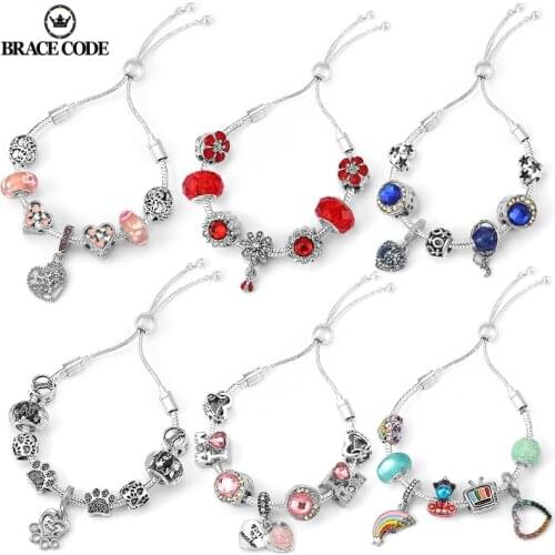 This Seasons Trendy Jewelry,Size Adjustable, Suitable For Children And Womens Bracelets, Brand Bracelet Gifts, Direct Delivery