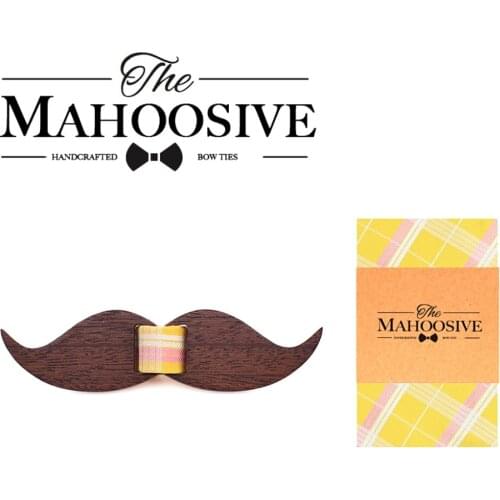 Mens Fashion Necktie Casual Wood Check Cotton Plaid Flower Wooden Bow Tie Paisley Skinny Ties Men Small Designer Cravat