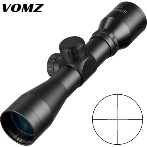 Vomz Hunting Optics 4x32 Airsoft Rifle Scope Sight With Rail Mount Telescope Binoculars Luneta Para Rifle Airsoft Pocket mirro