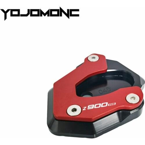 For KAWASAKI Z650 Z900 Z900RS Z 650 900 2017 2018 2019 2020 Motorcycle CNC Kickstand Sidestand Stand Extension Enlarger Pad