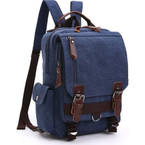 New bag Fashion Canvas Outdoor Travel Crossbody Chest Bag Unisex Backpack Shoulder Chest pack