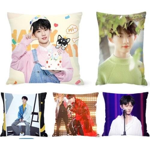 TNT Times Youth League Ma Jiaqi Pillowcase Pretty Scholar Yu Lexuan Same Paragraph Star Photo Poster Cushion Cover Surrounding