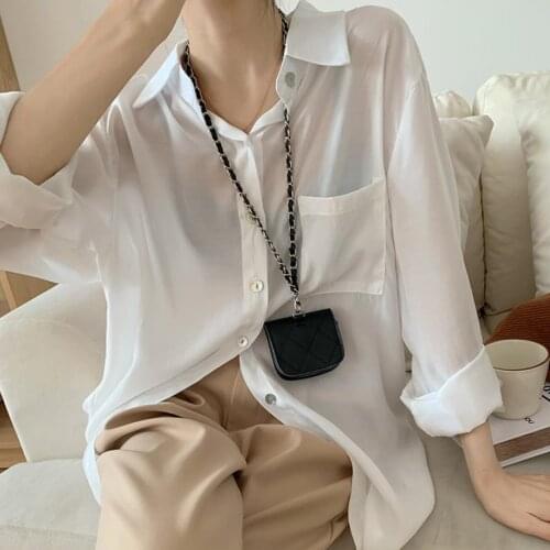 XinCOOLEr Light Blue Blouses