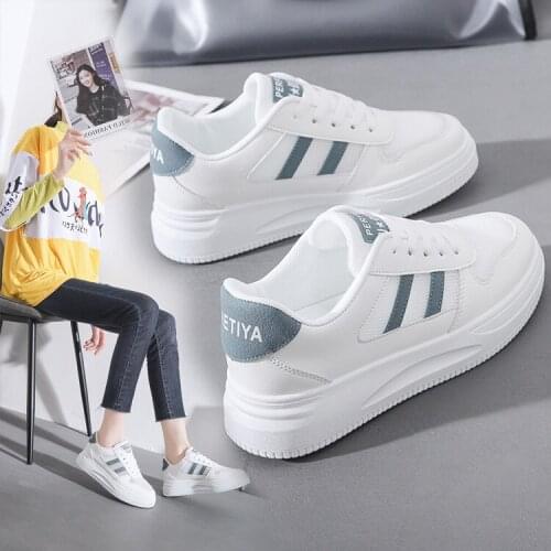 Womens Shoes 2021 Spring and Summer New Sneakers Womens Breathable Casual Shoes Mesh Shoes Flat Shoes All-match Single Shoes 1