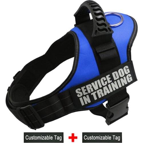 K9 Dog Harness Vest Customized Name Label Dogs Reflective Adjustable Harness for Small Medium Large Dog Custom ID Accessories