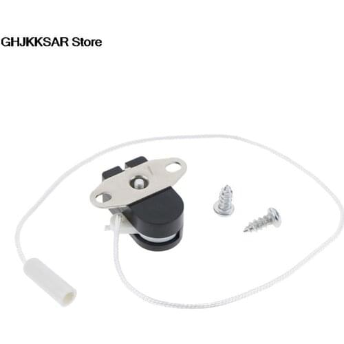 1X Lamp Pull Cord Mini Switch Pull Wire Switch Universal Pull Chain Cord For Ceiling Lamp Switch Replacement Tools Push Button