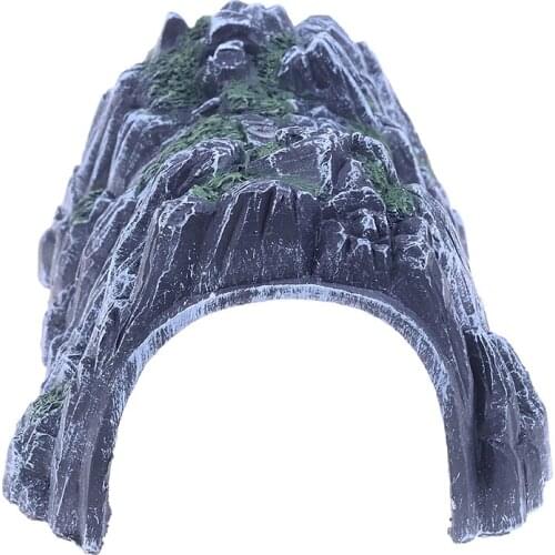 1PCS Plastic 1:87 Scale Model Toy Train Railway Cave Tunnels Sand Table Model Toy