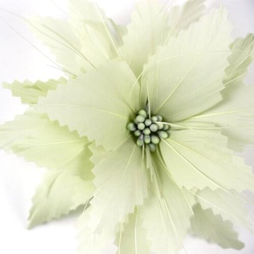 1920s Retro Feather / Clip Headdress Accessory/Headwear Feather with Floral 1pc Wedding / Special Occasion / Tea Party Headpiece