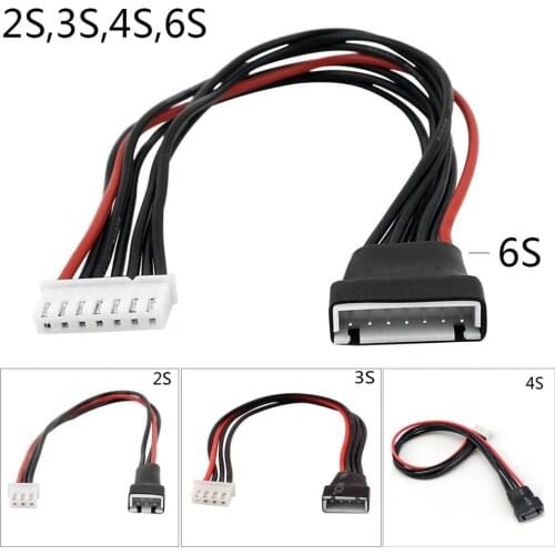 22CM RC 2S,3S,4S,6S Lipo Battery JST-EH Adapter Plug Balance Charger Cable Extension For Remote Controller RC Helicopter Model