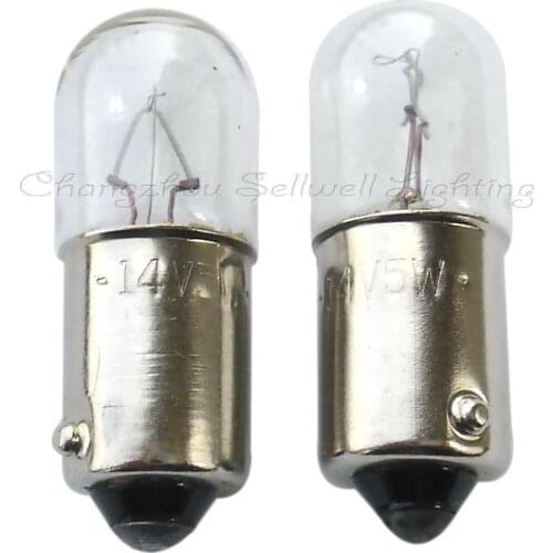 Ba9s T10x28 New!miniature Bulb Light 14v 5w A083
