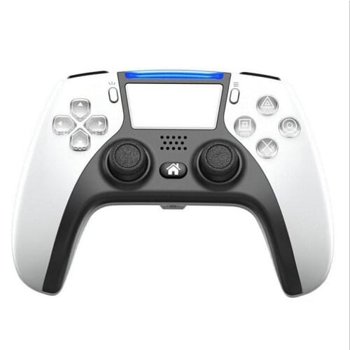Wireless Game Controller for PS4 Bluetooth-compatible Console for PS5 Style Double Vibration Game Gamepad for PC /Android