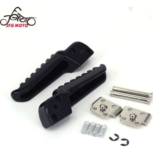 For KAWASAKI NINJA 650R 250R ZX6R ZX636 Z750 Z1000 ZZR1400 ZX14 ZX9R ER6N ER6F EX250 Motorcycle Footrest Footpegs Foot Pegs