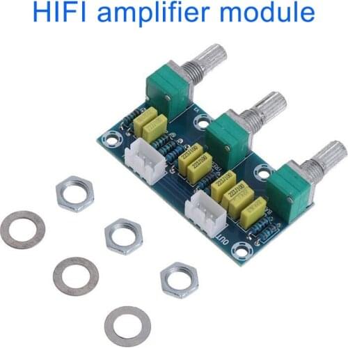 Etmakit HIFI Amplifier Passive Tone Board Treble Bass Volume Control Preamp Board NK-Shopping