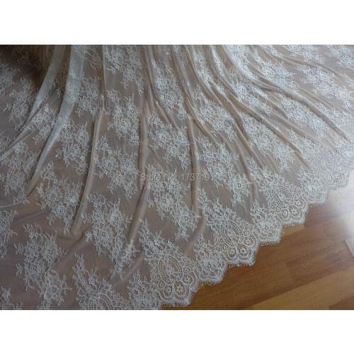 Autumn new - Bridal Lace Fabric, Nice White Tulle Lace, Rose Bouquet Fabric, Elegant Wedding Rosette Table Cloth