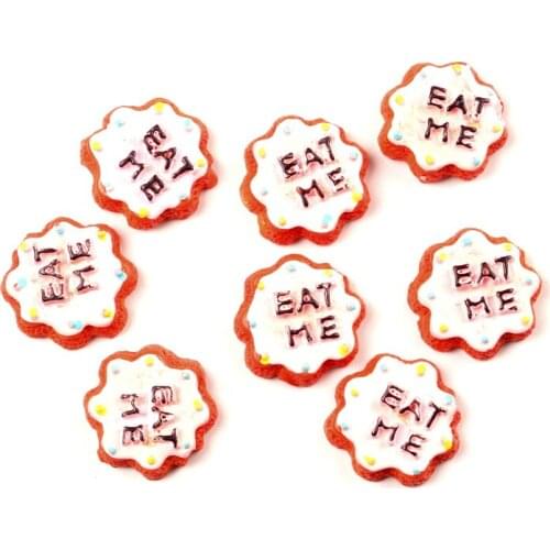 LF 20Pcs Mixed 21x21mm Cake Resin Cabochon Flatback Decoration Crafts Embellishments For Scrapbooking Diy Accessories