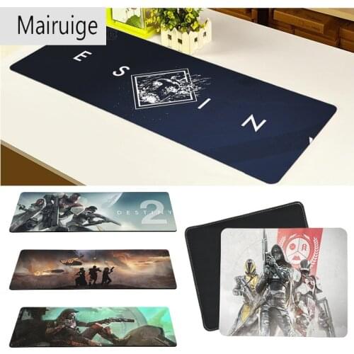 Mairuige mouse pad Game Destiny 2 Gaming Player desk laptop Rubber Mouse Mat mouse for mi nicece Large Mouse Pad Keyboards Mat