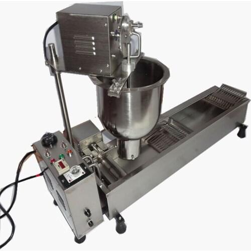 Mini donut machine 500-1200 pcs/hour doughnut machine for bakehouse restaurant catering