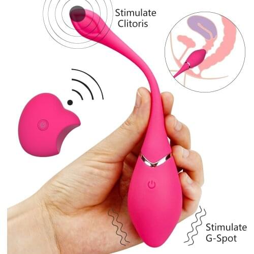 Mini Vaginal Vibrator Nipple Wireless Remote Control Nipple Adult Sey Toys for Women Love Egg G Spot Clitoris Stimulator Sex Egg