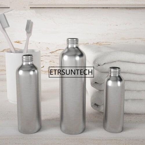 Refillable Empty Bottles 30ml 50ml Aluminium Bottle Metal Bottles For Cosmetic Packaging Tool F1570