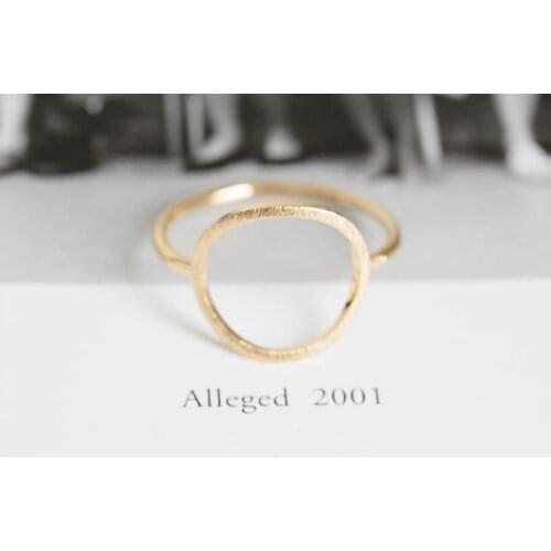 Fashion Exaggerated Arc style Round Ring Geometric Ring wholesale 10PCS/Lot