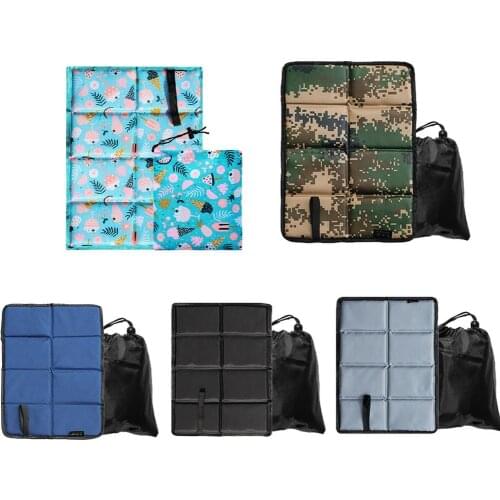 New Moisture-proof Folding Seat Cushion Eight-fold Sit Pads Mat Thicken Outdoor Picnic Mat Beach Pad For Camping Mountaineering