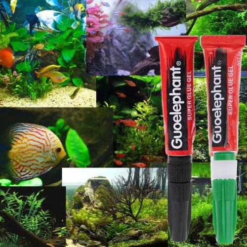 OOTDTY 1PC Aquarium Moss Plants Glue For Aquatic Fish Tank Marine Tank Coral Reef Ornaments DIY Adhesive Glue