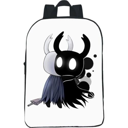 Hollow Knight Backpack Boys Girls Bags Kindergarten Students School Bags 3D Game Cosplay Bookbag Kids Back To School Gift