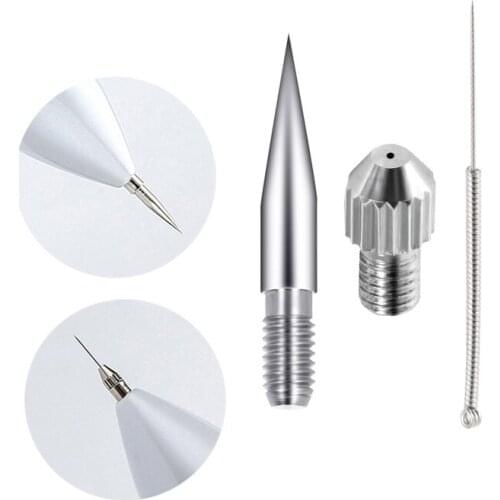50Pcs Replace Needles For Tattoo Mole Removal Plasma Pen Freckle Dark Spot Remover Tool Round Fine Needles Caps Skin Care Tools