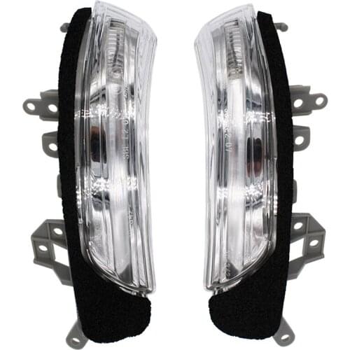 Rearview Mirror LED Turn Signal Flasher Light Lamp Left & Right For Toyota PRIUS REIZ MARK X AVALON WISH CROWN 2009-2013