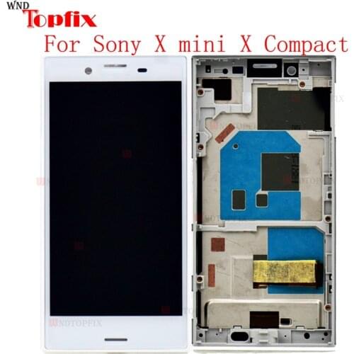 In Stock 4.6inch LCD For Sony Xperia X Mini F5321 LCD Display Touch Screen Digitizer Assembly Replacement For Sony X Compact LCD