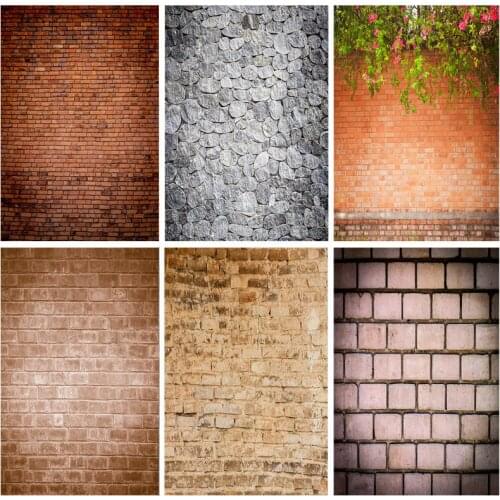 Vinyl Custom Photography Backdrops Vintage Brick Wall Theme Photo Background Studio Props 201225RY-04