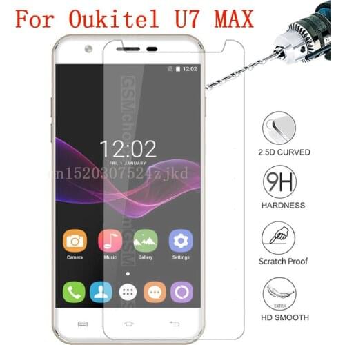 Full Cover Tmpered Glass For Oukitel U7 MAX tective Film HD 9H Screen Protector For Oukitel Oukitel U7 MAX Tempered Glass