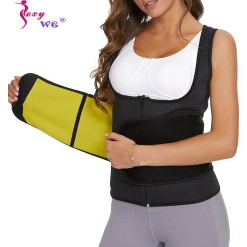SEXYWG Waist Trainer Sauna Top Body Shaper Slimming Belt Women Body Shaperwear for Weight Loss Fat Burning Women Corset Belt