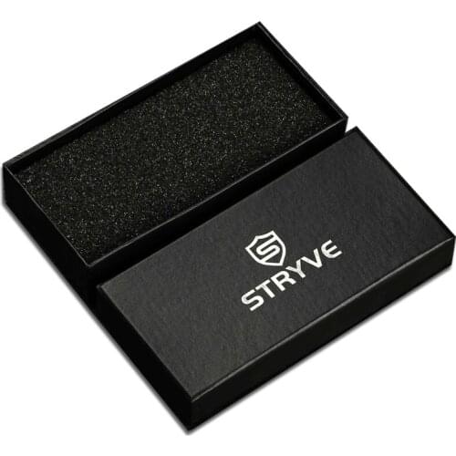 1 pc New Black Luxury STRYVE Watch Box Jewelry Organizer Wrist Watches Holder Display Storage Box Organizer Gift Box