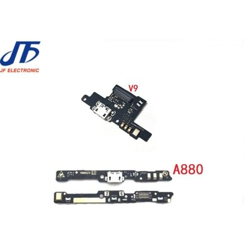 10PCS New For ZTE L7 C880 A520 V7 MAX V6 X3 X5 Z981 V9 A530 A3 A602 Axon 9 USB Charging Charger Port Dock Connector Flex Cable