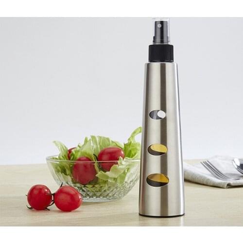 304 Stainless Steel Oil Spray Bottle Household Appliances Barbecue Control Pot Creative Kitchen Supplies Soy Sauce Oi