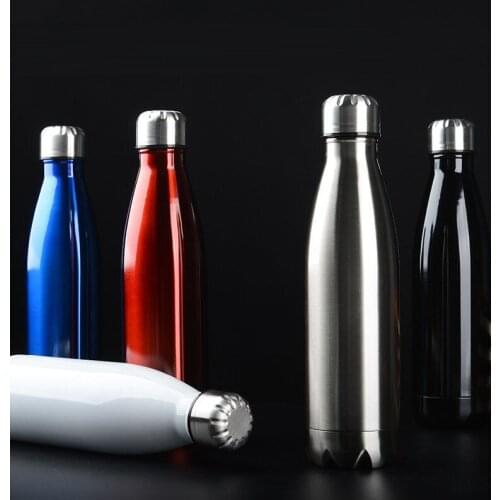 500ML double wall insulated vacuum thermos 304 stainless steel sports bottle BPA-free thermos