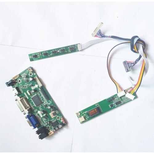 For LP171WP4-TLB1/TLB3 LVDS 30Pin CCFL LCD monitor HDMI-Compatible DVI VGA M.NT68676 controller card 1440*900 17.1"