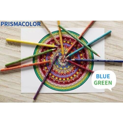 Sanford Prismacolor Colored Pencils,oily Color Pencils,blue and Green Series,Strong Coverage,For Children Coloring and Sketching