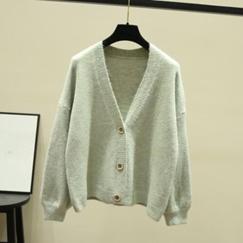 G1510 New spring autumn winter 2020 women fashion cardigan loose Popular student knit sweater cheap wholesale