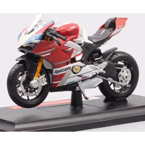 Maisto 1 18 Ducati Panigale V4 S GP Corse Scale Motorcycle Model Diecasts & Toy Vehicle X Diavel 1098s 848 EVO GP18 Racing Bike