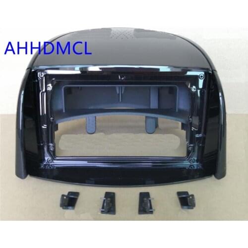 Car Fascia Navigation Fascias Dash Frame Kit For 9" Universal Android Multimedia Player For Koleos 2010 2011 2012 2013 2014 2015