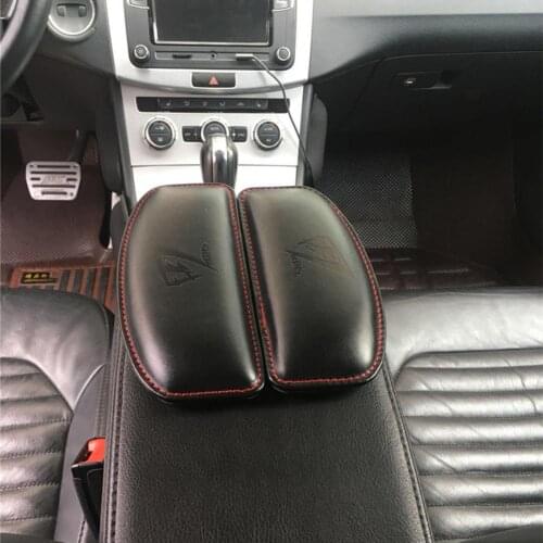 1pc Car Door Armrest Holder Interior Pillow Soft Leather Driver Arm Protective Pad Mat Relieve Fatigue Arm Rest Support Pillow