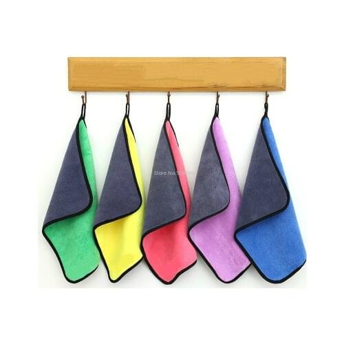 30x30CM Multicolor Microfibre Cleaning Auto Car Detailing Soft Cloths Car Care Polishing Car Wash Towel Cleaning Cloth Washing