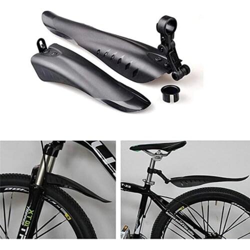 Bicycle Fender Lengthened Waterproof Adjustable Mountain Bike Accessories Front/ Rear Mudguards MTB Mountain Bike Road Cycling