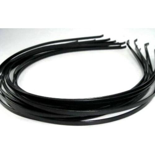 Embroideries Crown 12 Pcs Black Metal Wire Crown party material