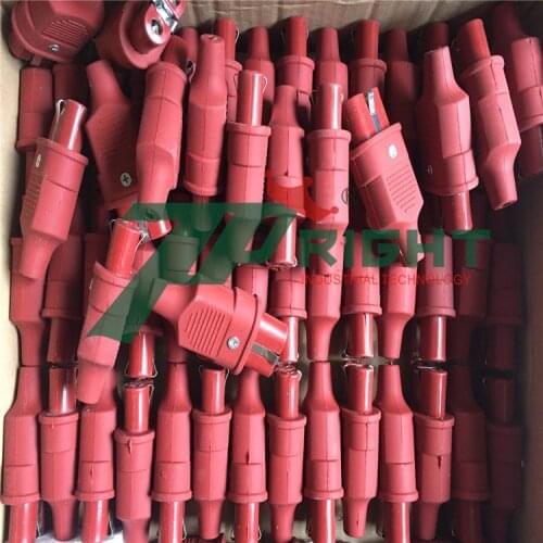 High temperature and quannity silicone 2 pins plug connector TR-CP13
