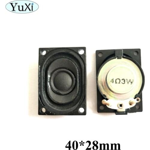 YuXi LCD Monitor/Laptop/computer Speaker Horn 3W 4R 4028 2840 Loud speaker 4 ohms 3 Watt 4R 3W 40*28MM
