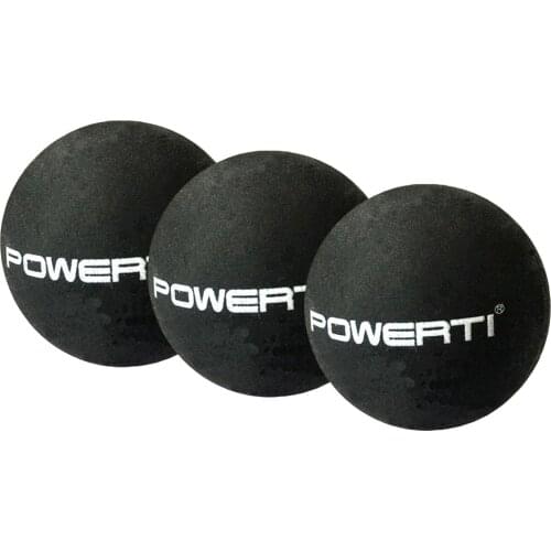 3-part 37 Mm Squash Ball Professional Double Yellow Dots Replacement