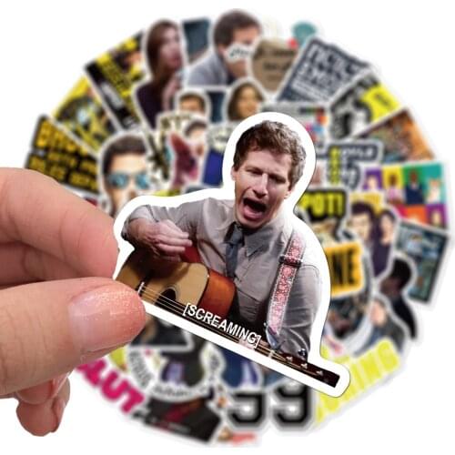 10/30/50PCS TV Show Brooklyn 99 Stickers for diy Skateboard Guitar Suitcase Freezer Motorcycle Graffiti Stationery Decal Sticke
